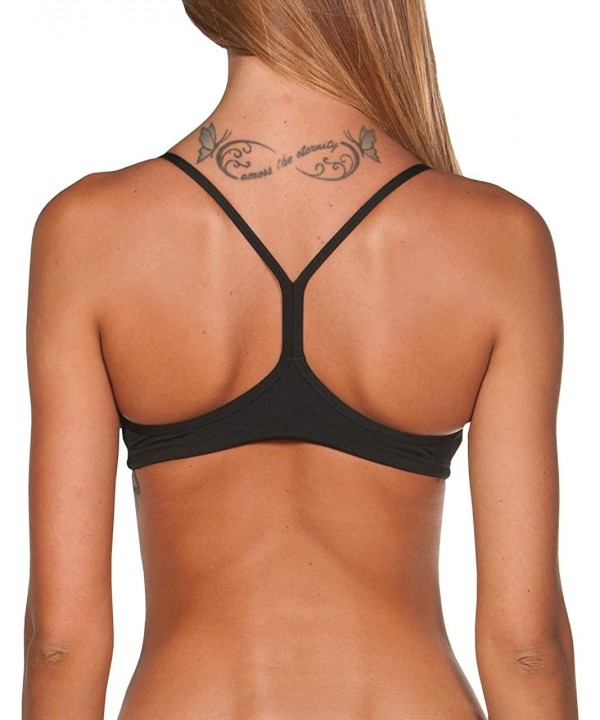 Women's Rule Breaker Be Bandeau MaxLife Bikini Top - Black - C818CKM32RX $12.06-Racing