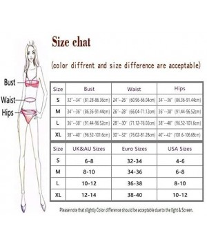 Women Swimsuits Round Collar Swimwear Low-Waisted Bikini - Khaki - C118U30AT4O $15.19-Racing