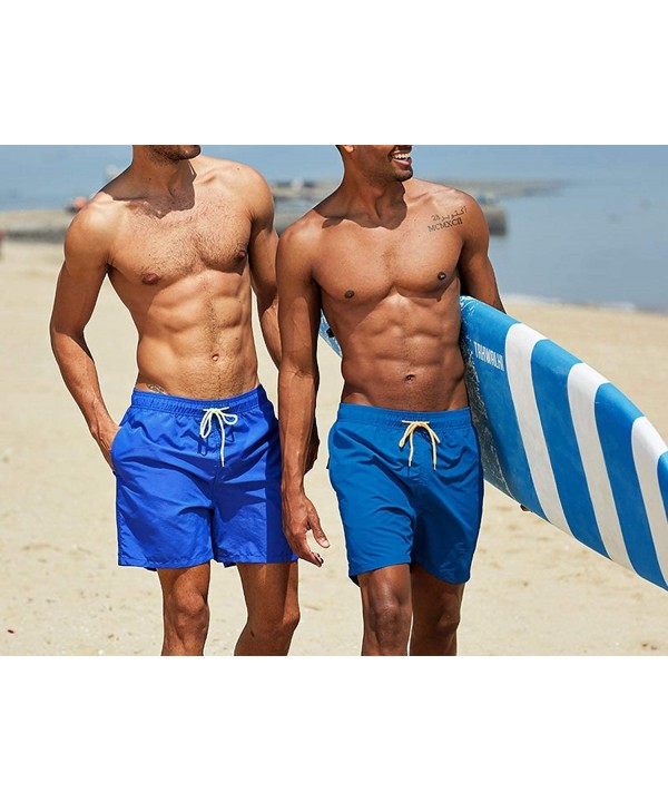 Swimwear Swim Shorts Trunks Beach Board Shorts Swimming Pants Swimsuits - Red - CS18U82DTXA $44.21-Board Shorts