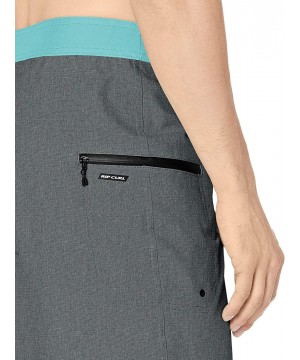 Men's Mirage Core 20" Stretch Board Shorts - Charcoal - CF18QTYDYLE $33.46-Board Shorts