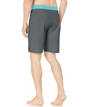 Men's Mirage Core 20" Stretch Board Shorts - Charcoal - CF18QTYDYLE $33.46-Board Shorts