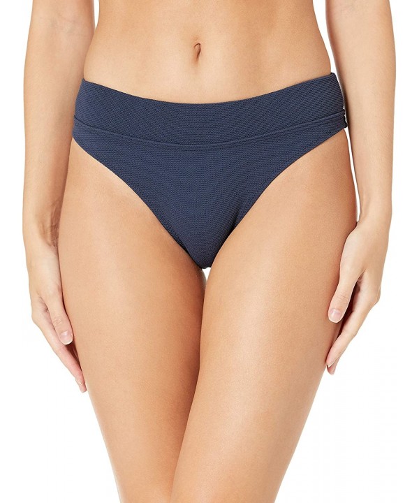 Women's Premium Surf High Waist Bkini Bottom - Total Eclipse - CD18LR6TXWK $36.83-Bottoms