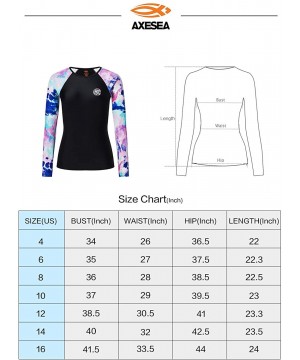 Womens Rash Guard Long Sleeve Swim Shirt UPF 50+ Swimsuit Athletic Top - Coral - C118SGKC3Z5 $18.07-Rash Guards