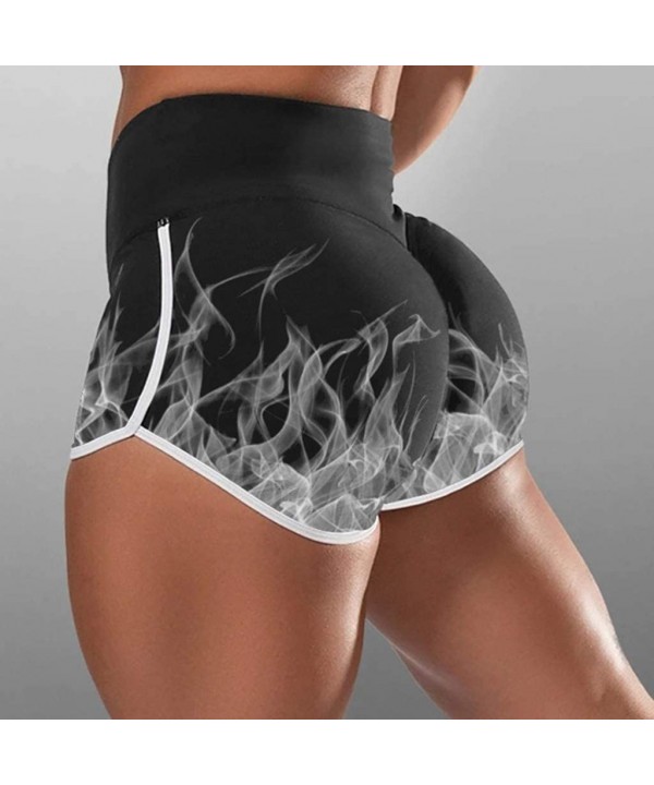 Women Basic Slip Shorts Compression Workout Leggings Yoga Shorts Capris - 005 Gray - C6190OYAHX5 $18.91-Board Shorts