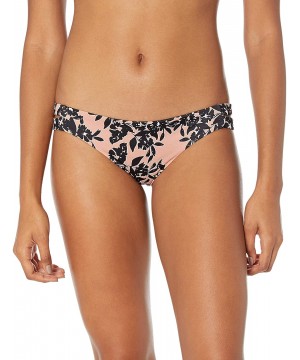 Women's Isla Floral Medium Bikini Bottoms - Cork - CZ18CD96YY4 $34.35-Tankinis