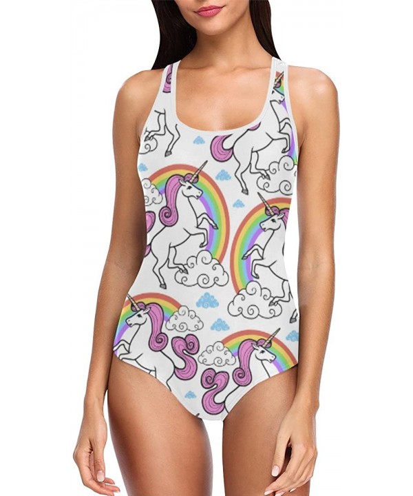 Cartoon Animal Pattern One Piece Swimsuit Swimwear Bathing Suit for Women Juniors (XS-3XL) - Multi 8 - CW18EOY7Q8S $31.42-One...