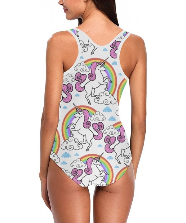 Cartoon Animal Pattern One Piece Swimsuit Swimwear Bathing Suit for Women Juniors (XS-3XL) - Multi 8 - CW18EOY7Q8S $31.42-One...