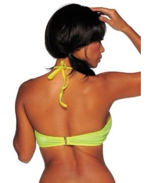 Bow Front Top from Silvermoon - Neon Yellow - C3114MKM1X5 $9.15-Tops