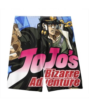 Boys Mens Swim Shorts Trunks Summer Beach Board Shorts - Jojo's Bizarre Adventure 5 - CD1978HEYDW $18.66-Board Shorts