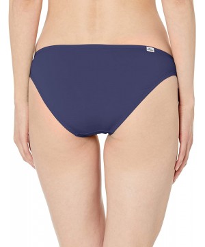 Women's Side Tie Hipster Bikini Swimsuit Bottom - Navy//Solids - CX18K20E2Z0 $20.52-Sets