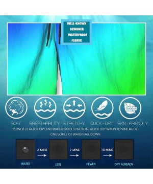 Men's Swim Trunks Board Shorts Quick Dry Swim Shorts with Pockets Bathing Suit for Men - Palm3 - CX19D5XSU90 $15.94-Board Shorts