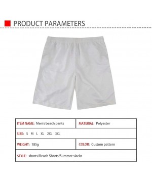 Loose Comfort Men Beach Shorts Cool 3D Printing Fast-Dry Surf Pants Fashion Board Shorts for Men - Sea-3 - CC18Q92X9GD $16.87...