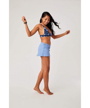 Womens Hoku Swim Skirt - Iris - C318U4THL6G $38.31-Tankinis