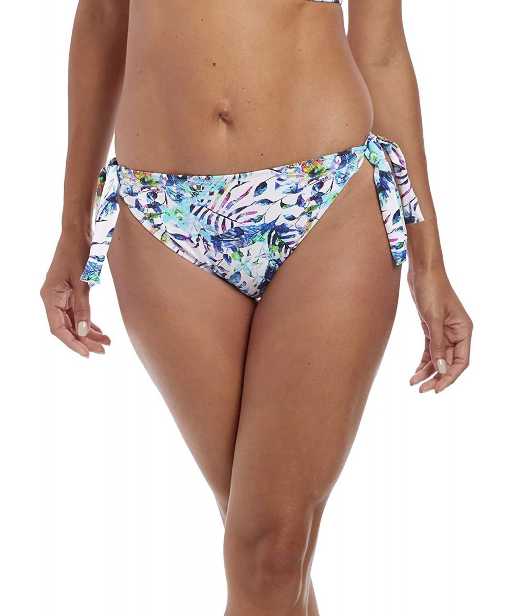 Fiji Side Tie Bikini Bottom - Multi - CQ18KIWAN4U $24.68-Bottoms