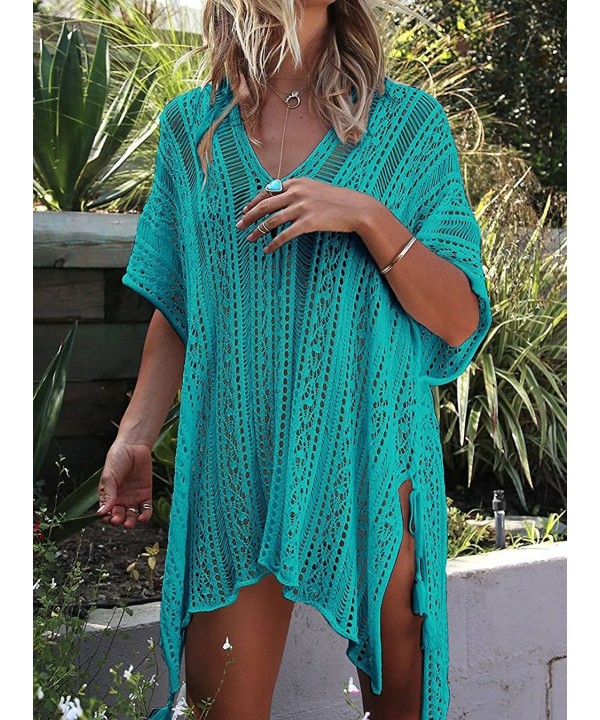 Women's Summer Swimsuit Bikini Beach Swimwear Cover up - Green - C7180M5WLOZ $16.09-Cover-Ups