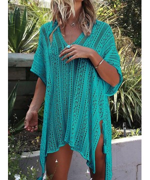 Women's Summer Swimsuit Bikini Beach Swimwear Cover up - Green - C7180M5WLOZ $16.09-Cover-Ups