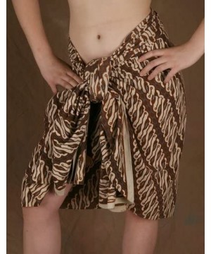 Cotton Sarong- Traditional - Lighter- Medium or Pastel Colors - One of a Kind- We Choose - CC112CPHPKL $25.29-Cover-Ups