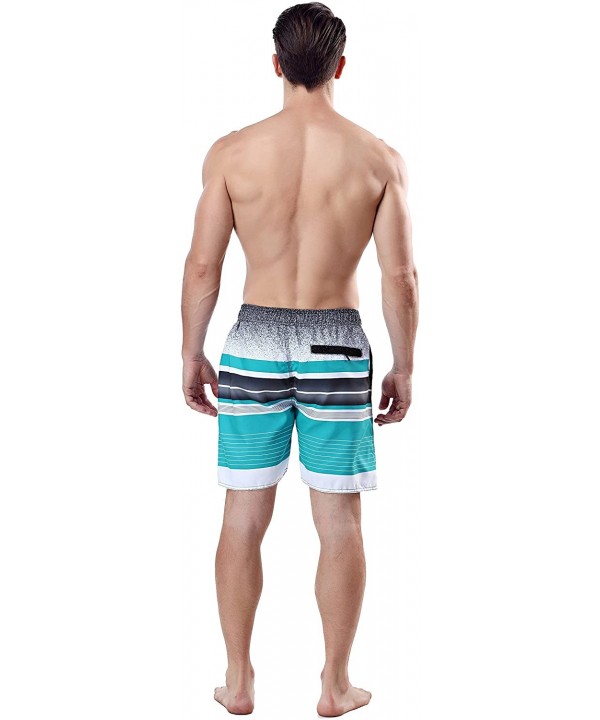 Men's Swim Trunks - Elegant Black - CJ186989226 $14.01-Board Shorts