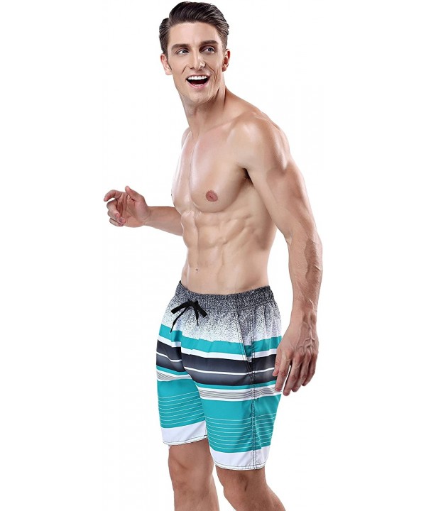 Men's Swim Trunks - Elegant Black - CJ186989226 $14.01-Board Shorts