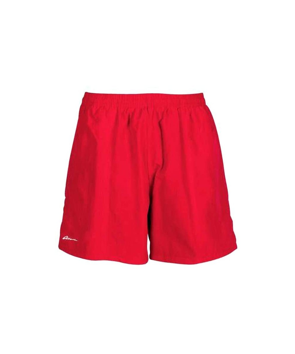 Men's Ocean Solid Water Short - Red - CB113M8A9MR $8.90-Trunks