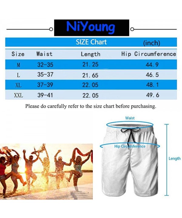 Men's Board Shorts- Quick Dry Swimwear Beach Holiday Party Bathing Suits - Viking Hammer Norse - CA199GKHTNL $27.79-Board Shorts