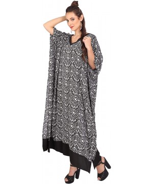 Kaftan Dress - Caftans for Women Women's Caftans Suiting Teens to Adult Women in Regular to Plus Size 119 black - C019CIA0DGT...