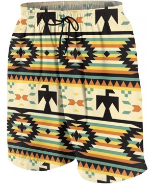 Men's Beach Shorts Colorful Fish Scale Swim Trunks - Style12 - C219042ZQY2 $31.45-Board Shorts