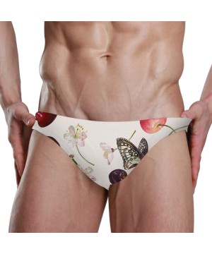 Men Swimsuit Cute Hedgehog Bee Bikini Briefs Male Sexy Swimwear 2030299 - 2030298 - CV18SAADZ46 $19.18-Briefs