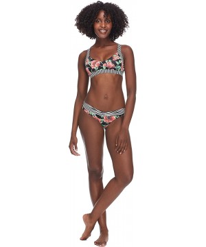 Women's Hipster Bikini Bottom Swimsuit - Sipura Floral Print - CE18I9WWDMR $23.16-Bottoms