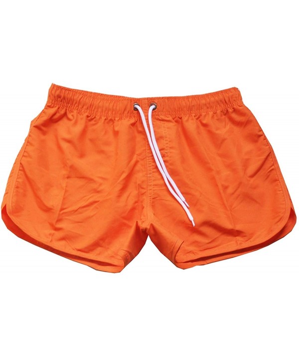 Men's Sport Running Beach Short Board Pantsell Swim Trunk Pants Quick-Drying Movement Surfing Shorts - Red - C418UDGOKWI $36....