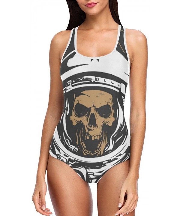 Skull Day of The Dead One Piece Swimsuit Swimwear Bathing Suit for Women Juniors (XS-3XL) - Multi 11 - CO18G3ZD9GS $22.81-One...