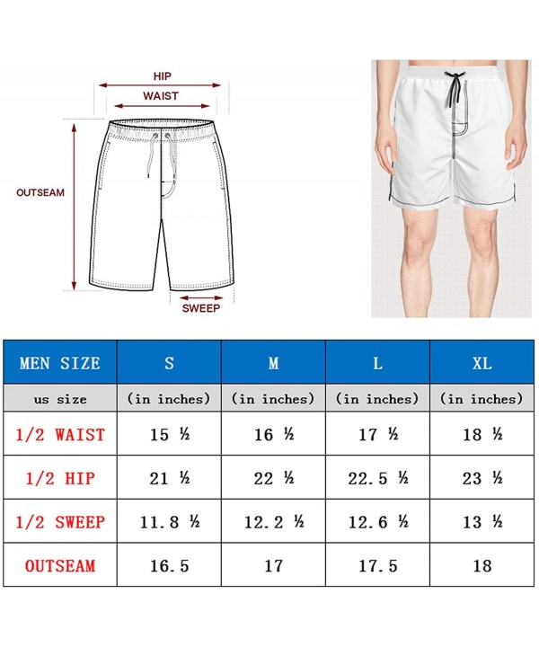 Blue Desert camo Men Board Shorts Running Skate Quick Dry Board Short - White-198 - CH18O74RND2 $22.03-Board Shorts