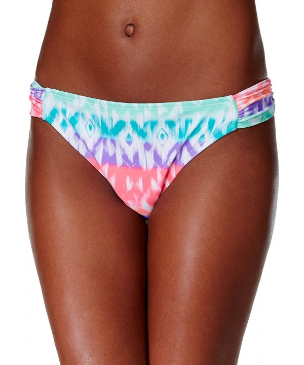 Women's Side-Tab Hipster Bikini Bottoms - Multi - C917YLAWAQU $16.84-Bottoms