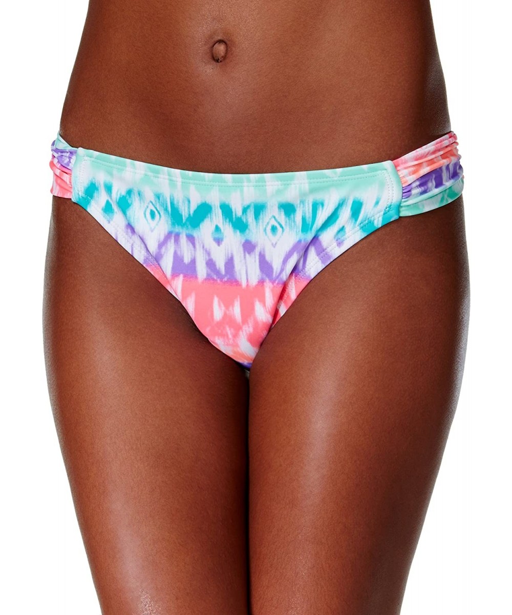 Women's Side-Tab Hipster Bikini Bottoms - Multi - C917YLAWAQU $16.84-Bottoms