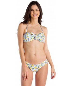 Women's Bathing Suit 2 Piece Bikini - Colorful Printed Swimwear Swim Suit for Female - Lemontop - CU18OK7455Y $28.54-Tops