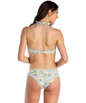 Women's Bathing Suit 2 Piece Bikini - Colorful Printed Swimwear Swim Suit for Female - Lemontop - CU18OK7455Y $28.54-Tops