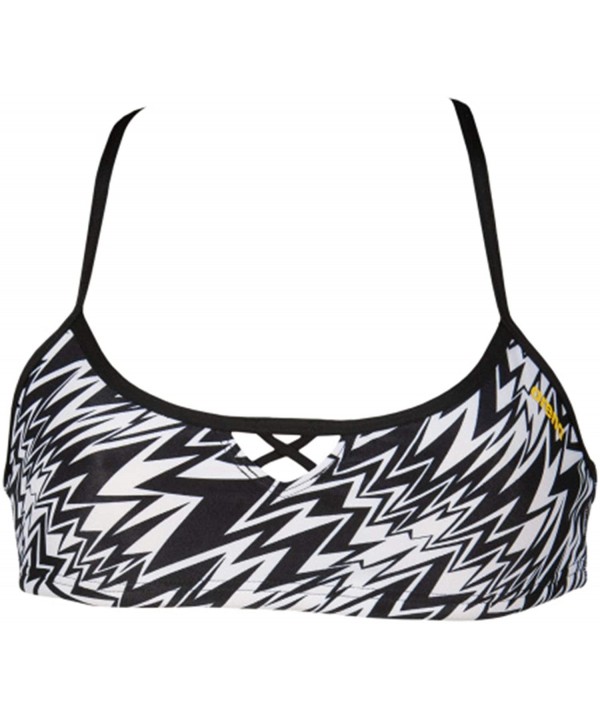 Women's Rule Breaker Be Bandeau MaxLife Bikini Top - Angles - C518URWUM6Z $15.20-Racing