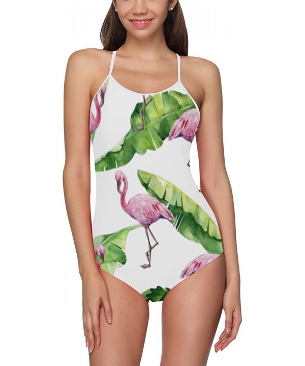 Tropical Unique Custom One Piece Swimsuit Swimwear Bathing Suit for Women Juniors (XS-3XL) - Multi 6 - C418ECZEW64 $32.36-One...