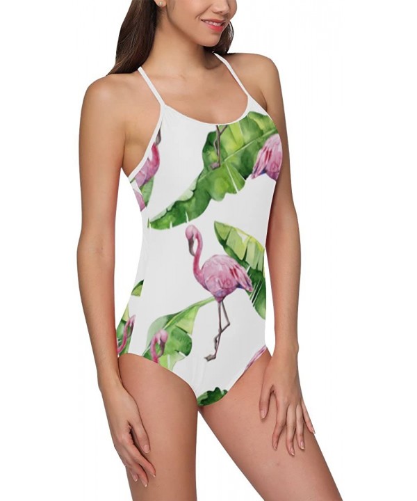 Tropical Unique Custom One Piece Swimsuit Swimwear Bathing Suit for Women Juniors (XS-3XL) - Multi 6 - C418ECZEW64 $32.36-One...