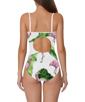 Tropical Unique Custom One Piece Swimsuit Swimwear Bathing Suit for Women Juniors (XS-3XL) - Multi 6 - C418ECZEW64 $32.36-One...