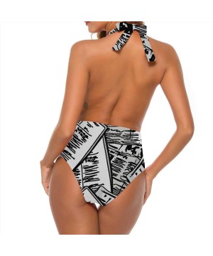 75Th Anniversary Happy Birthday from The High Waisted Swimsuits for Women S - Color 14 - C8190O4ZIW7 $32.42-Sets