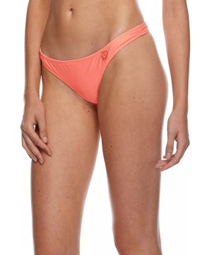 Women's Smoothies Thong Solid Minimal Coverage Bikini Bottom Swimsuit - Splendid - CG18HWOCEX2 $33.21-Sets