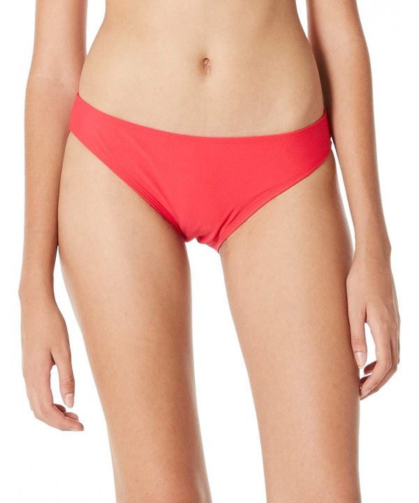 Women's Strappy Bathing Suit Bottom Full Coverage Bikini Bottom - Red - CB18X6LHQ9N $14.25-Tankinis