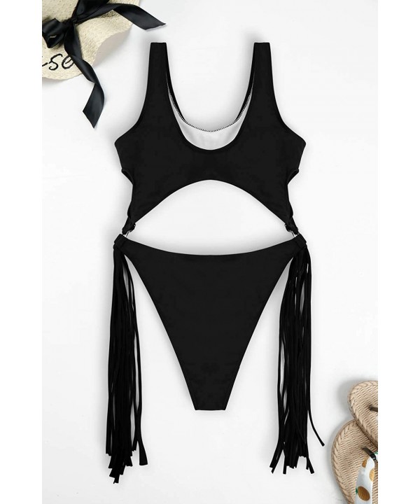 Women's Sexy One Piece Swimsuits Bikini Bathing Suit - 03-black - CF18R979Y2X $25.46-One-Pieces