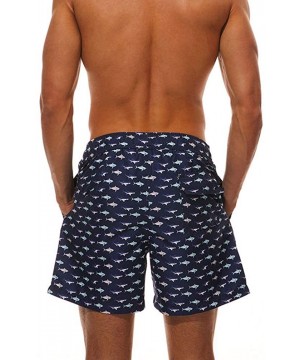 Men's Quick Dry Shorts Summer Beachwear Swim Trunks Casual Drawstring Waist Baord Shorts - Style 1 - CO18QTO0RY5 $20.23-Board...