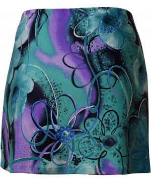 Women UV Swim Rash Guard Cover Up Skirts Yoga Active Workout - Jade Violet - CA18CG8SNH7 $18.24-Cover-Ups