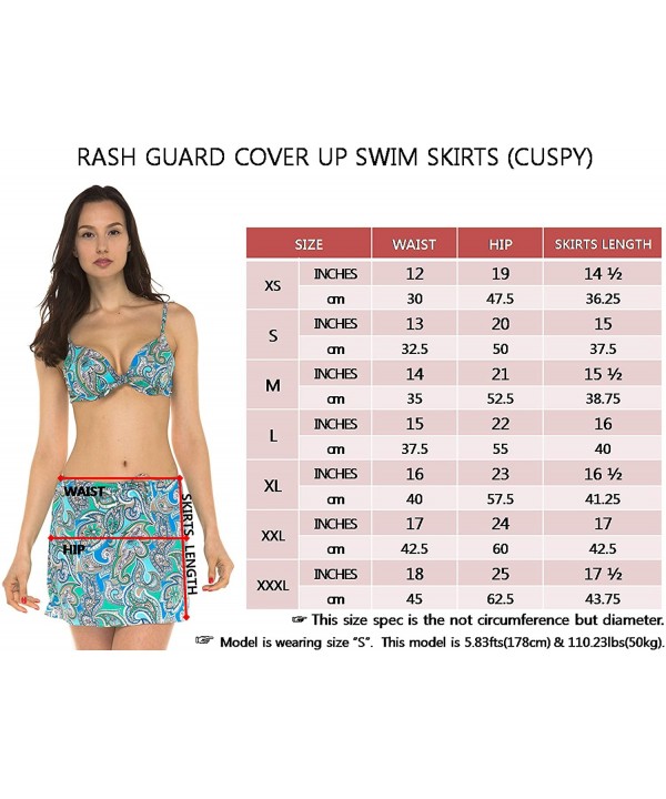 Women UV Swim Rash Guard Cover Up Skirts Yoga Active Workout - Jade Violet - CA18CG8SNH7 $18.24-Cover-Ups