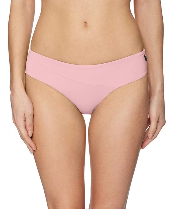 Women's Junior's Simply Seamless Modest Bikini Bottom - Petal Pink - C3186NSI3RA $34.78-Bottoms