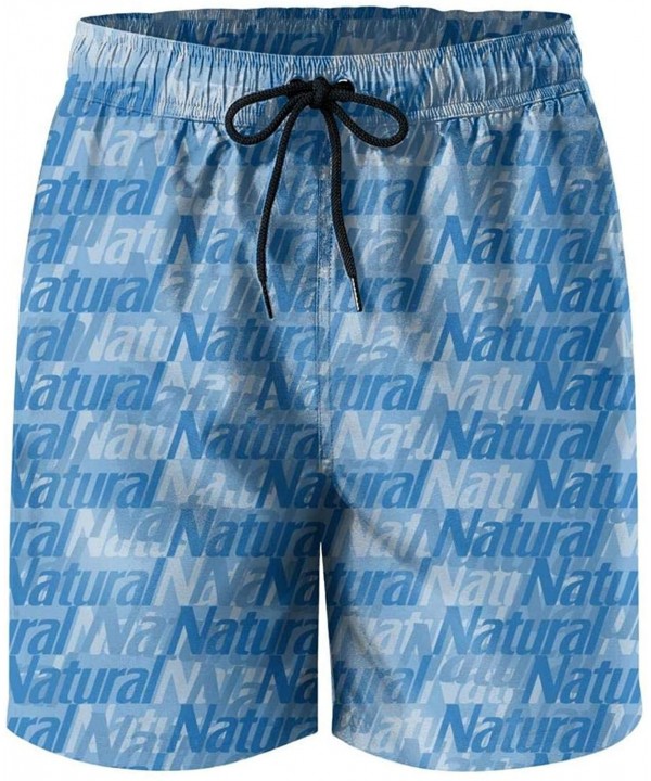 Men Microfiber Printed Modelo-Especial- Beach Shorts Lightweight Sporty Shorts - Natural Light Beer - CQ198QYNW0C $23.90-Boar...