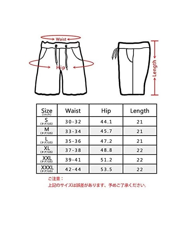 Men's Swim Trunks Quick Dry Board Shorts Beach Holiday Bathing Suit Print Swimwear - 18 Leaf - CU18GUEM6XE $20.54-Board Shorts